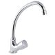 Duraflow Kitchen Tap Chrome Round  (DURKITROUND1)