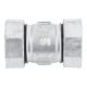 STZ Industries 3/4 in. X 3/4 in. D Compression Galvanized Couplin 3 in. L