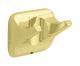 Futura Robe Hook Double Polished Brass (D2402PB)
