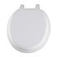 White Round Soft Toilet Seat
