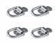 Surface Mount Tie Down D-Rings 4Pk