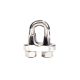 Clip Wire Rope Stainless Steel 1/8in (77723)
