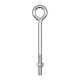 Eyebolt with Nut 1/4in x 5in
