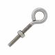Eyebolt with Nut 1/4in x 3in