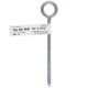 Hampton Lag Eye Bolt 1/4in x 4-1/2in
