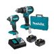 Makita Cordless Drill/Driver Combo 18V (DLX2180TX)