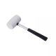 Hoteche Rubber Mallet White with Tubular Steel Handle 16 oz (230201)