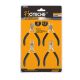 Hoteche Mini Pliers 4-1/2in. 4pc (100904)
