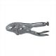 Curved Jaw Locking Pliers with Wire Cutter 4in