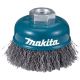 Makita Cup Wire Brush Crimped 4 in. (D-55310)