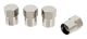 Valve Cap Chrome 4pk