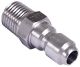 Mi-T-M 1/4 MNPT x 1/4-In. Pressure Washer QC Plug (AW-0017-0002)