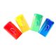 F/CASTELL Sharpener 1 Hole Plastic Assorted Colours