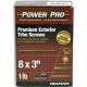 Exterior Trim Wood Screws 8 x 3 in. (108pcs) (48633)