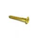 Screw Brass 9 x 1-1/2in