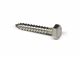 Screw Lag Hex Stainless Steel 5/16 x 1-1/2in
