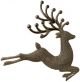 Reindeer Ornament Shimmering Gold (130-4200180)