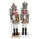 Nutcracker Holds Sword Jacket Silver & Gold (200-4100200)