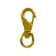 Quick Snap Swivel Brass 3/8in