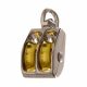 Pulley Double Sheave Rigid 1-1/2in