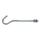 Hook Bolt with Nut 3/8in-16 x 8-1/4in