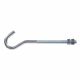 Hook Bolt with Nut 3/8in-16 x 8-1/4in