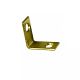 Corner Brace Zinc/Yellow Dichromate 1in x 1/2in