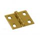 Hinge Narrow Solid Brass 3/4in