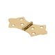 Hinge Ornamental Solid Brass 1-11/16in