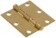 Hinge Door Square Solid Brass 3in