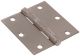 Hinge Door Square Satin Nickel 3.5in