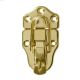 Drawer Catch with Eye Brass Plated