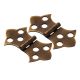 Hinge Ornamental Antique Brass 1-5/16in