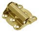 Hinge Door Spring Brass Plated 2-3/4in 2pc