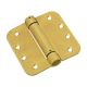 Hinge Door Spring Adjustable Brass Plated 3in