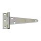 T-Hinge Light Zinc 5in 2pc