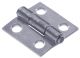 Hinge Fixed Pin Zinc 1in 2pc