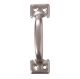 Lift Bar Sash Window Satin Nickel 4in