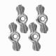 Turn Buttons Zinc 1-3/4in 4pc
