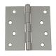 Hinge Door Square Pewter 4in