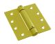 Hinge Spring Adjustable Satin Brass 3-1/2in