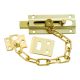 Chain Deadbolt/Door Brass Plated