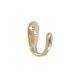 Clothes Hook Brass Plated