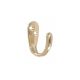 Clothes Hook Brass Plated