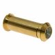 Door Viewer 160 Degree Solid/Bright Brass