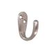 Clothes Hook Satin Nickel