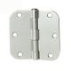 Hinge Door Round Corner Satin Nickel 3-1/2in