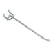 Peg Hook Single Zinc .207in x 8in