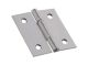 Hinge Fixed Pin Zinc 2in 2pc