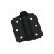 Hinge Door Adjustable Spring Black 3in